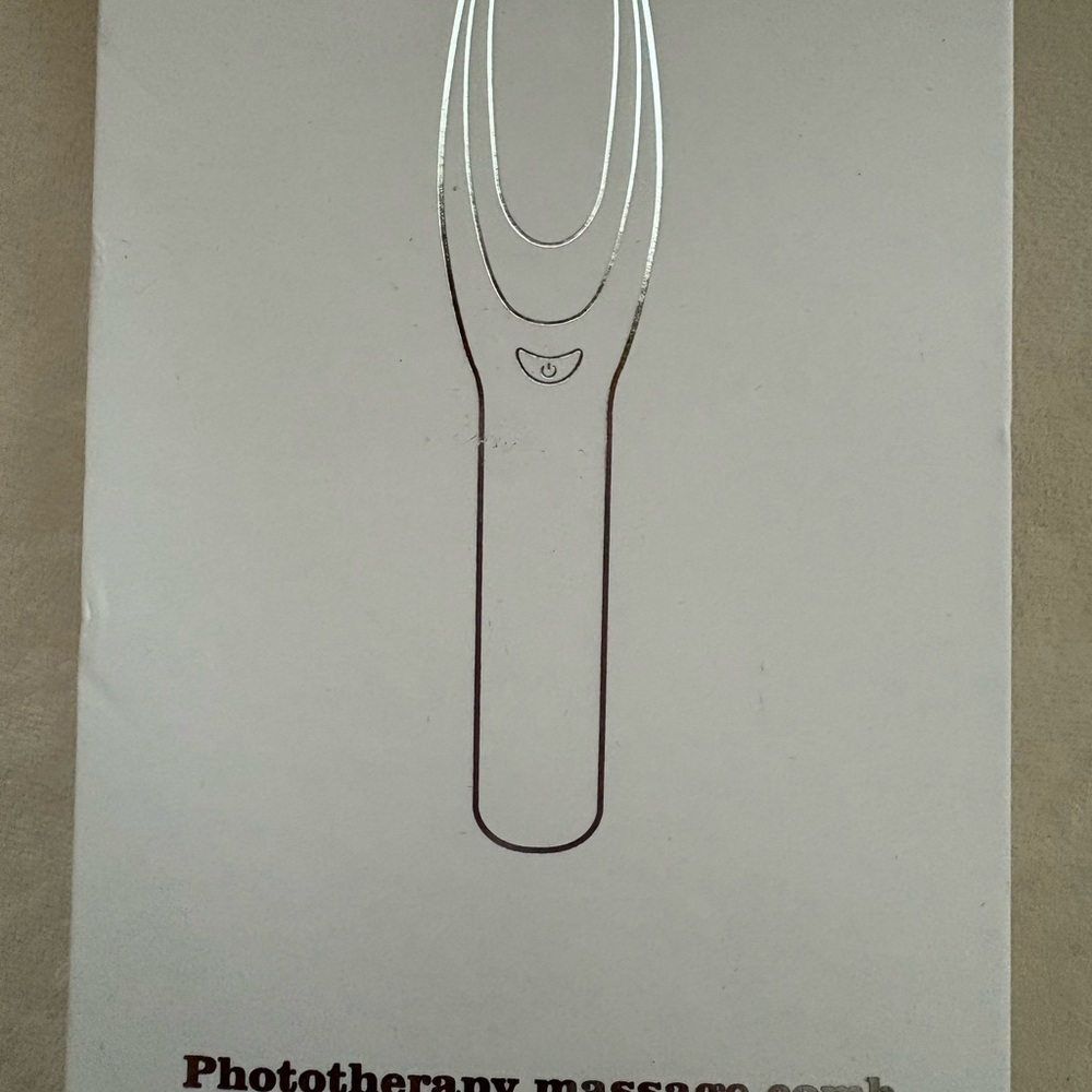 Phototherapy Massage Comb - White